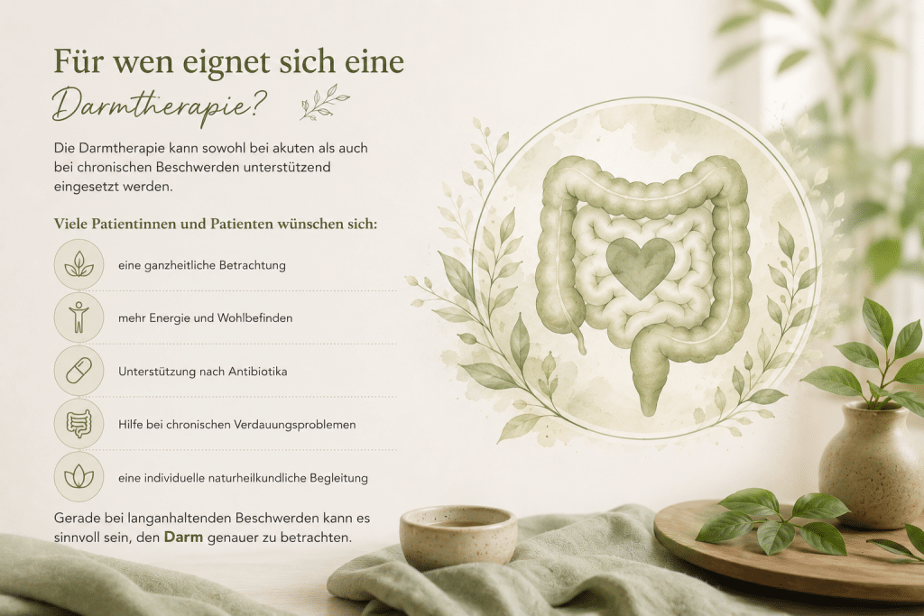Für wen eignet sich eine Darmtherapie