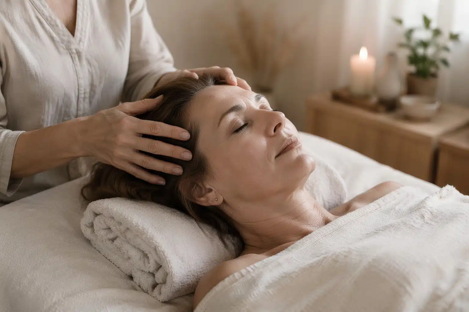 Kopfmassage